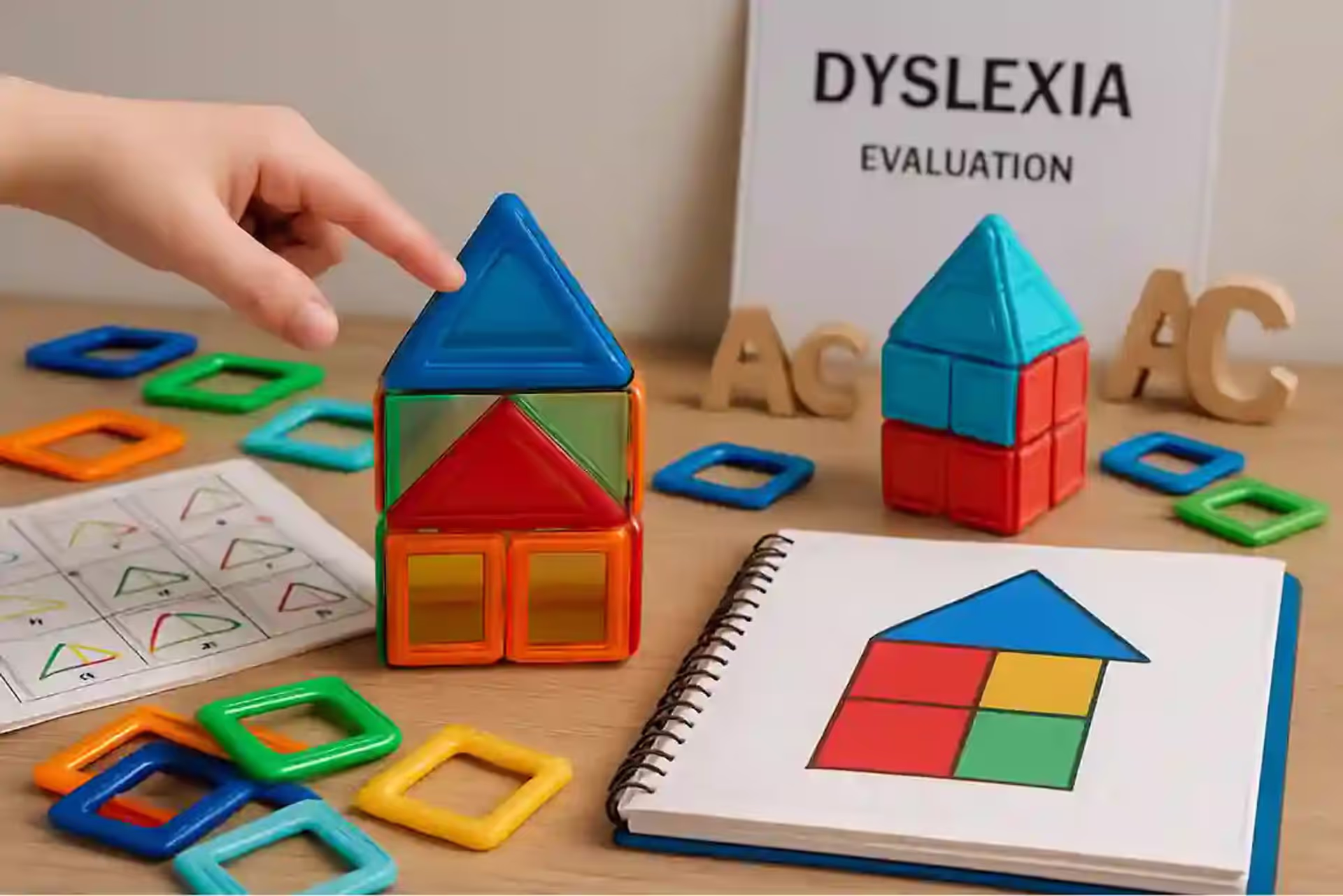 Magnetic Blocks for Dyslexic Children: Spatial Learning Advantages