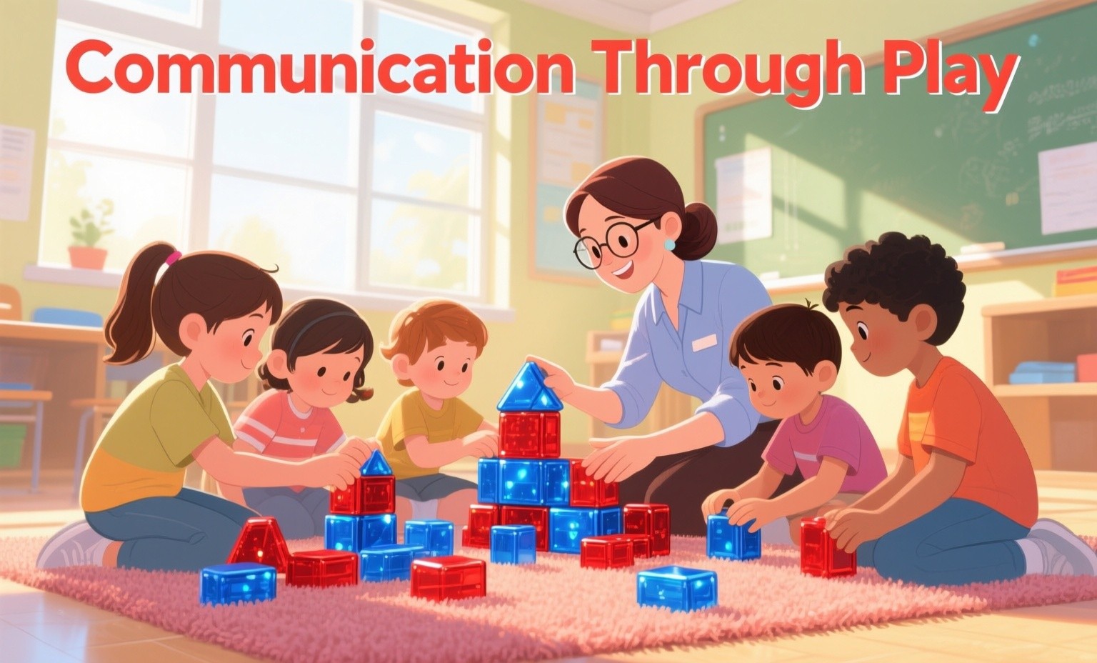 Magnetic Building Sets in Speech Therapy: Communication Through Play