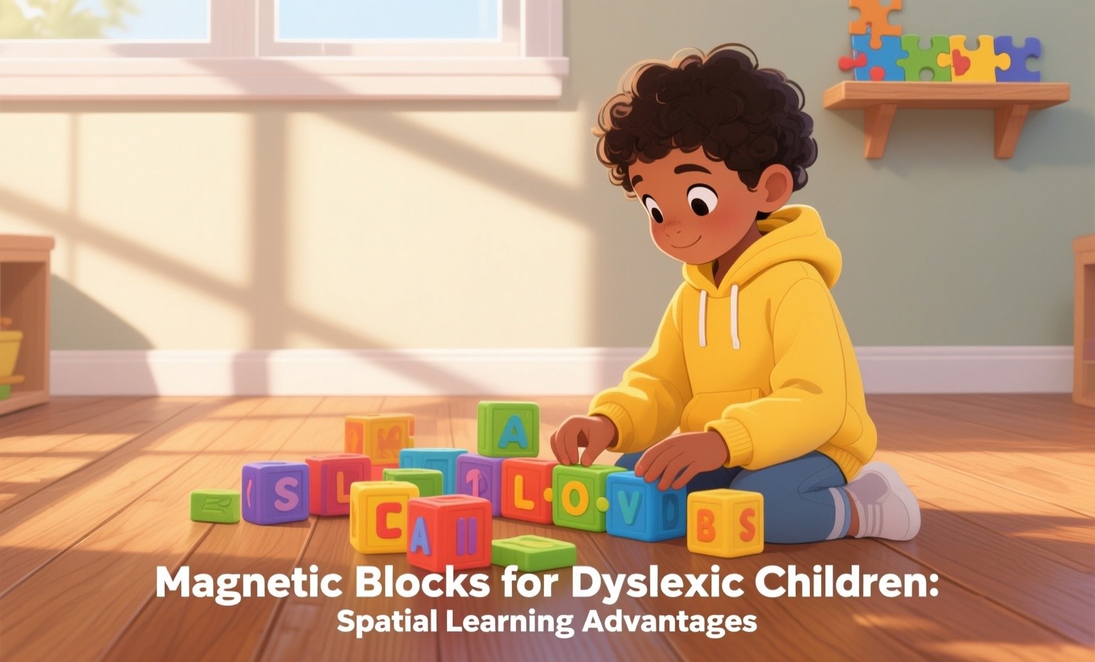 Magnetic Blocks for Dyslexic Children: Spatial Learning Advantages