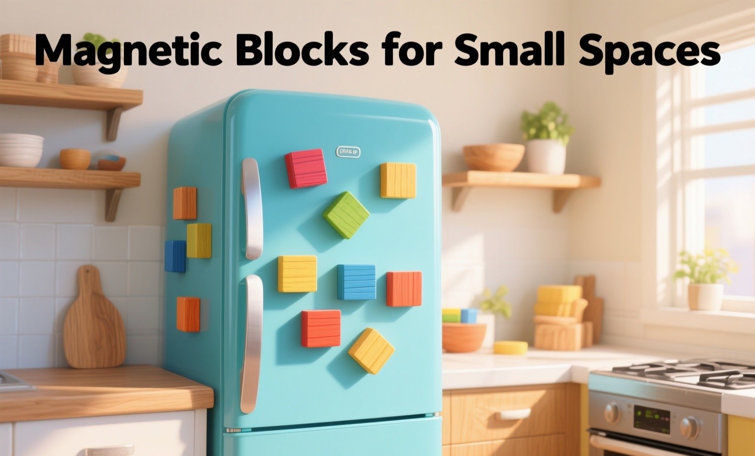 Magnetic Blocks for Small Spaces: Apartment-Friendly Storage Solutions